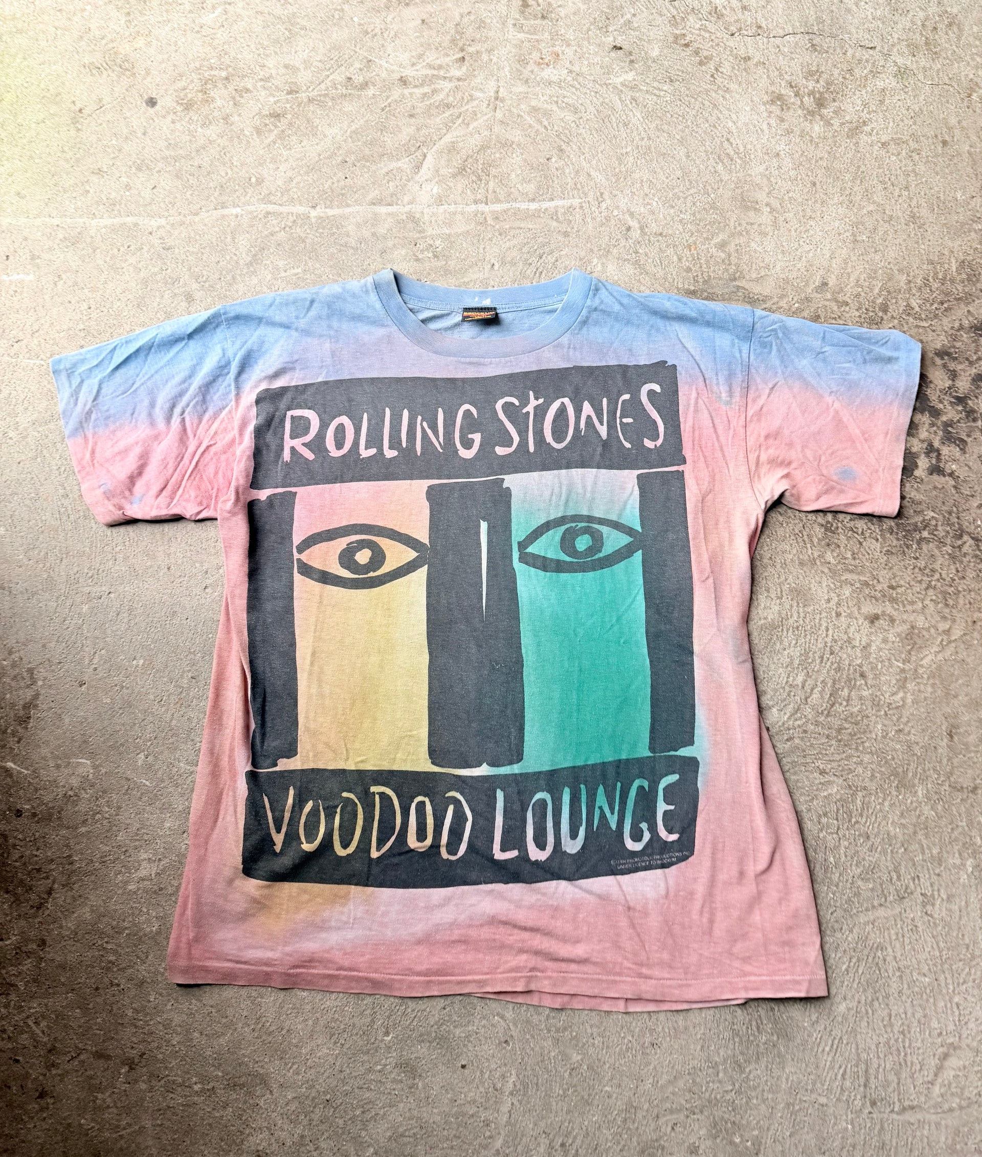 90s Rolling Stones Voodoo Lounge 1994 Brockum Tee | Size XXL