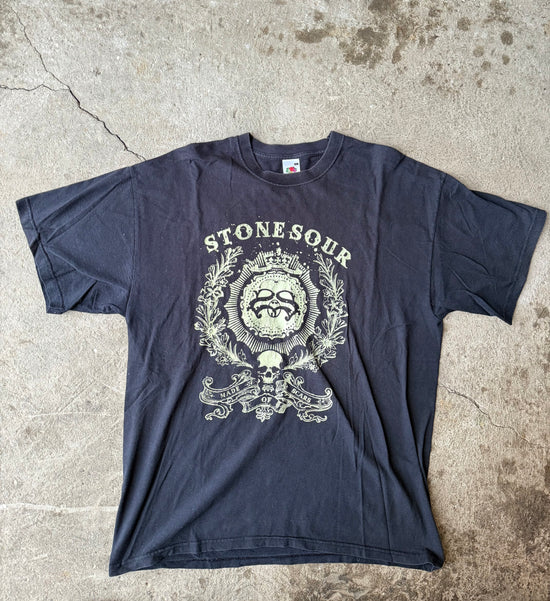00s Stone Sour Come What(ever) May Tour 2007 T-Shirt | Size XL