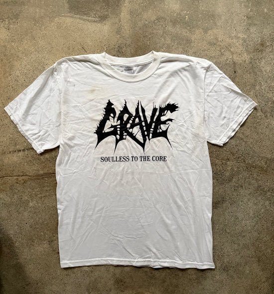 2000s Grave “Soulless to the Core” T-Shirt | Size L
