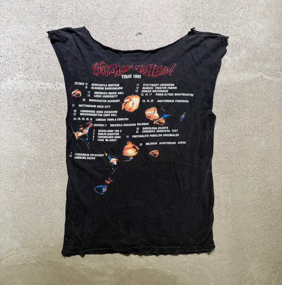 90s The Cramps Look Mom No Head Tour 1991 Cut Off Tee | Size M