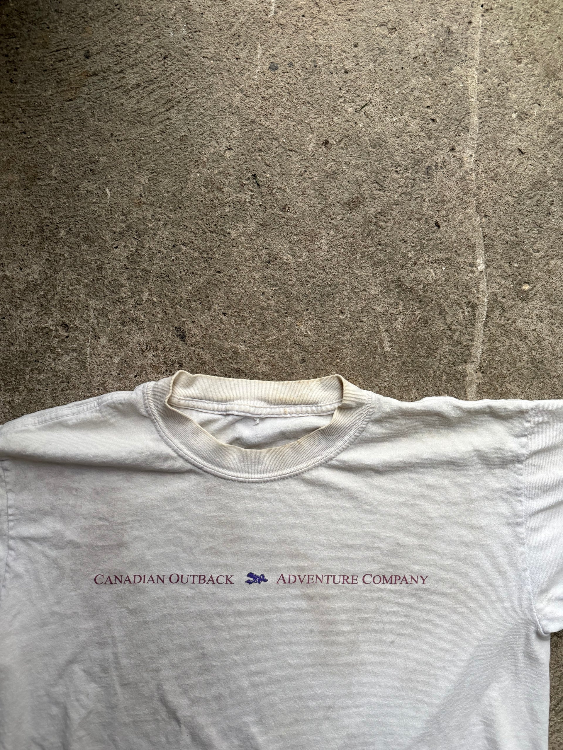 00s Canadian Outback Rafting Tee | Size L