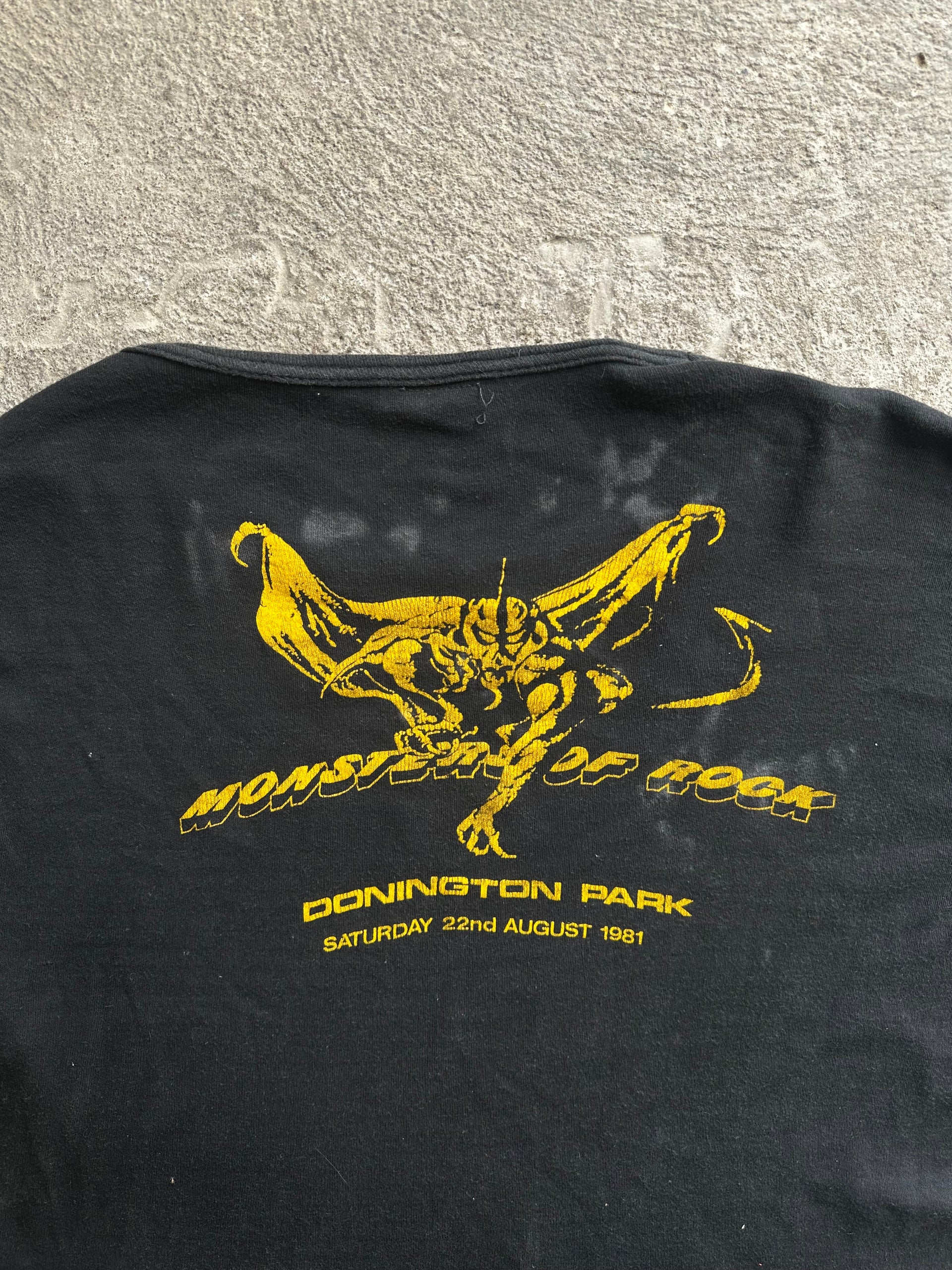 Vintage Monsters of Rock 1981 Size M/L