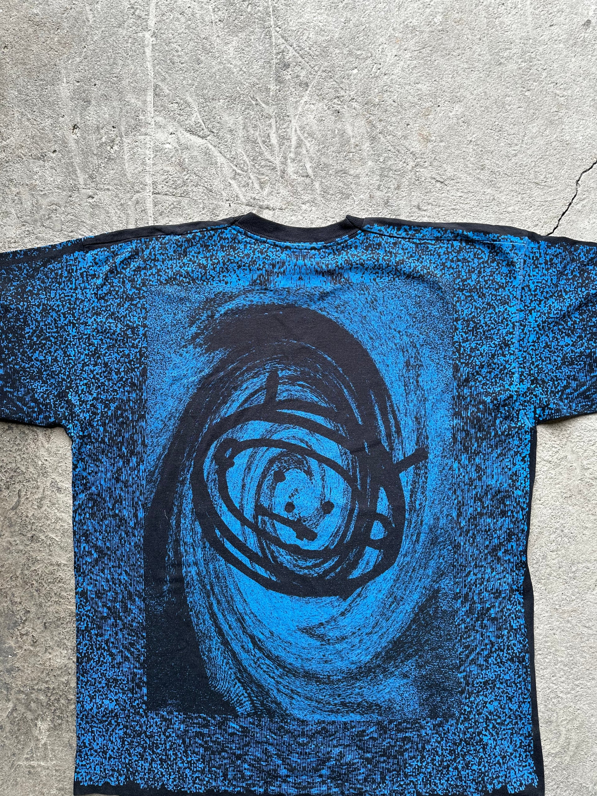 U2 Zoo TV “The Final Frontier” Vintage All Over Print T-shirt | Size L/XL
