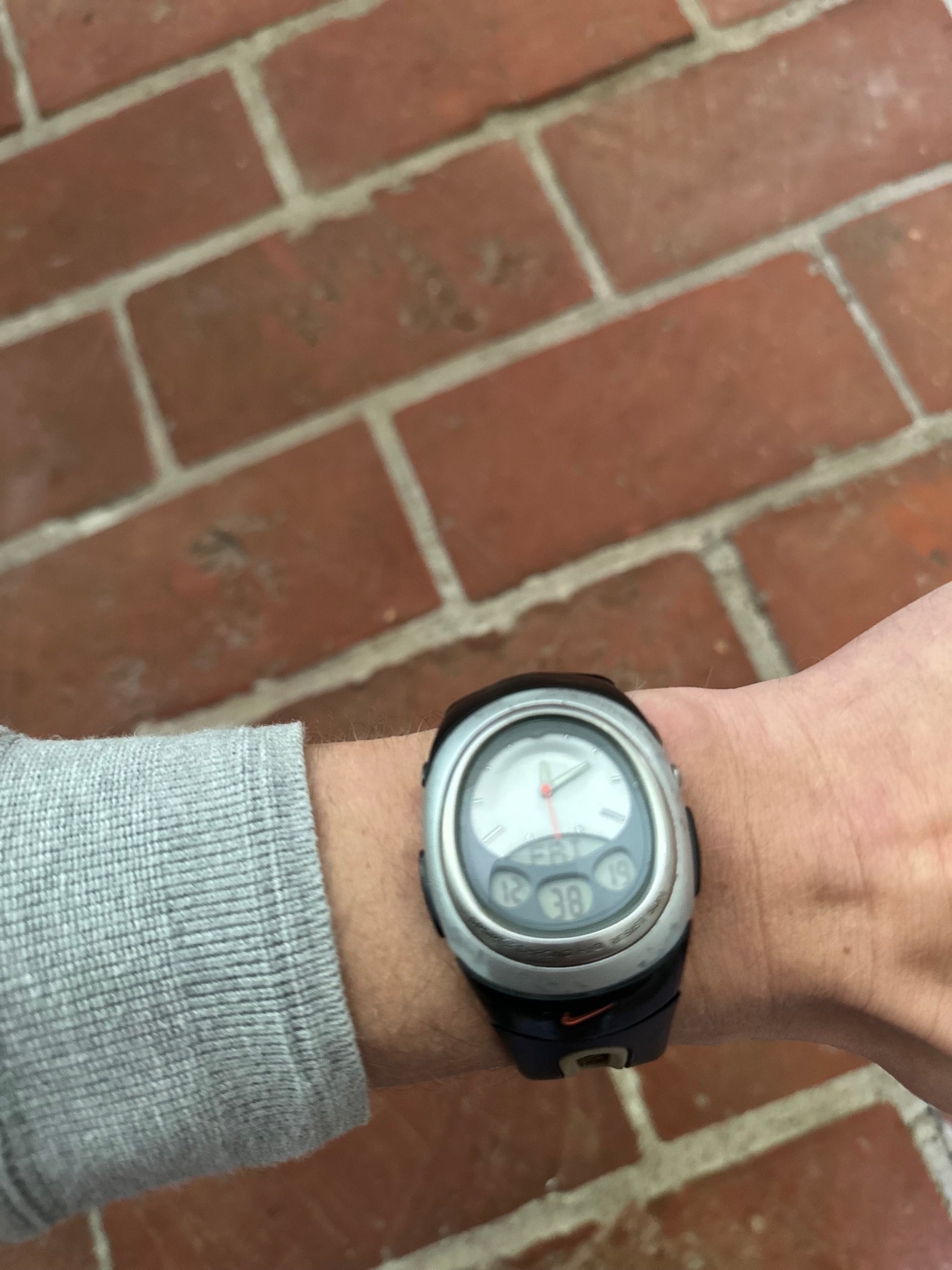 Nike Cross Training Sports Chrono Watch | 90s Hybrid Analog Digital