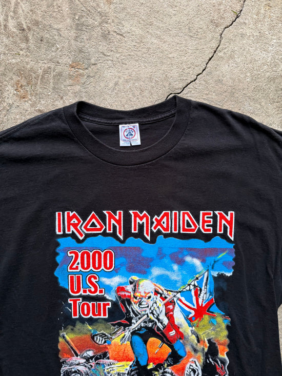 00s Iron Maiden & Queensrÿche 2000 U.S. Tour Tee | Size XL