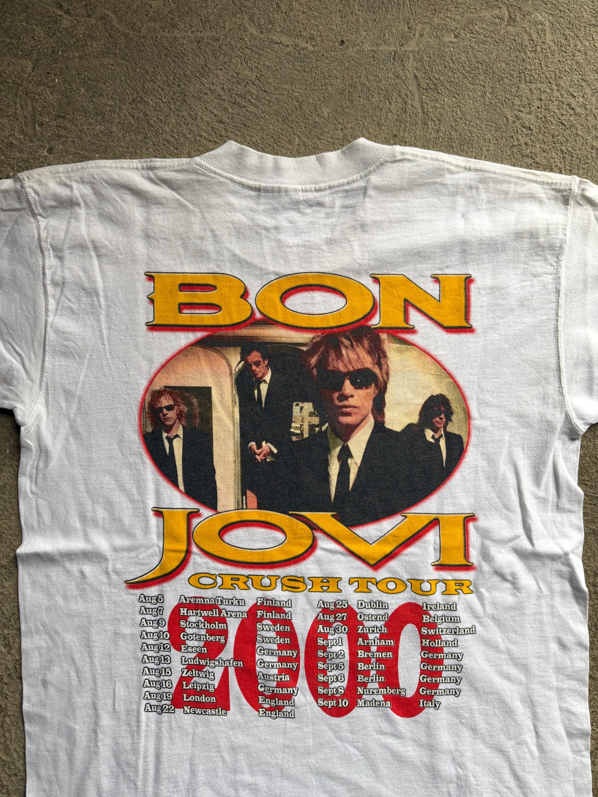 Bon Jovi Crush Tour 2000 Vintage Tee | Size L