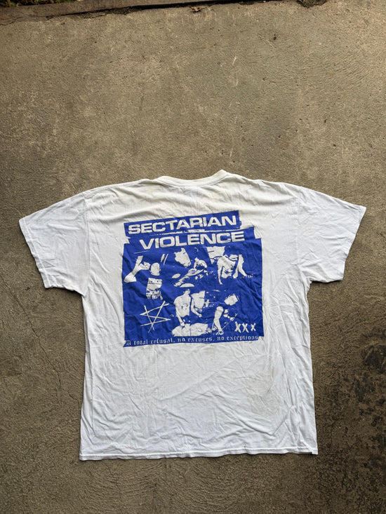 2010s Sectarian Violence “No Use” Tee | Size XL