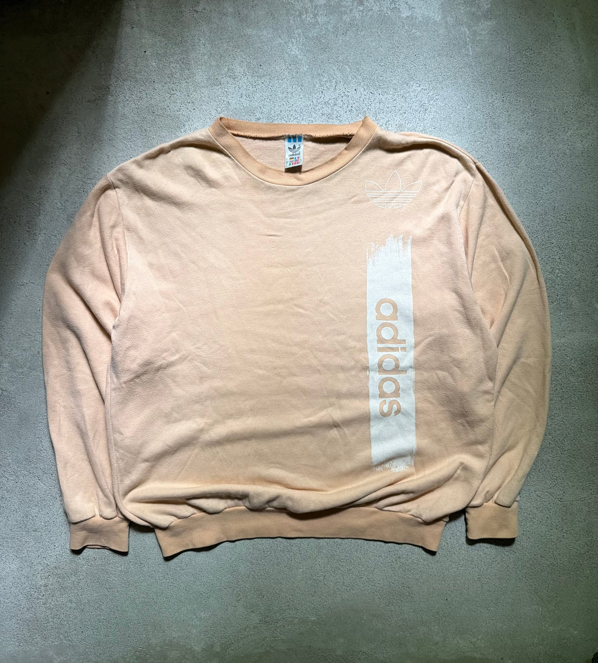 1980s Adidas Originals Sweatshirt |Size XL