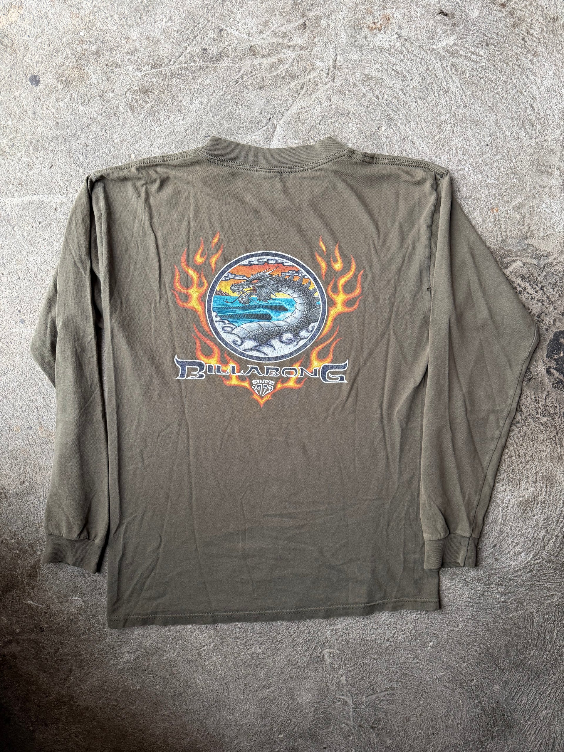 00s Billabong Dragon Longsleeve | Size M