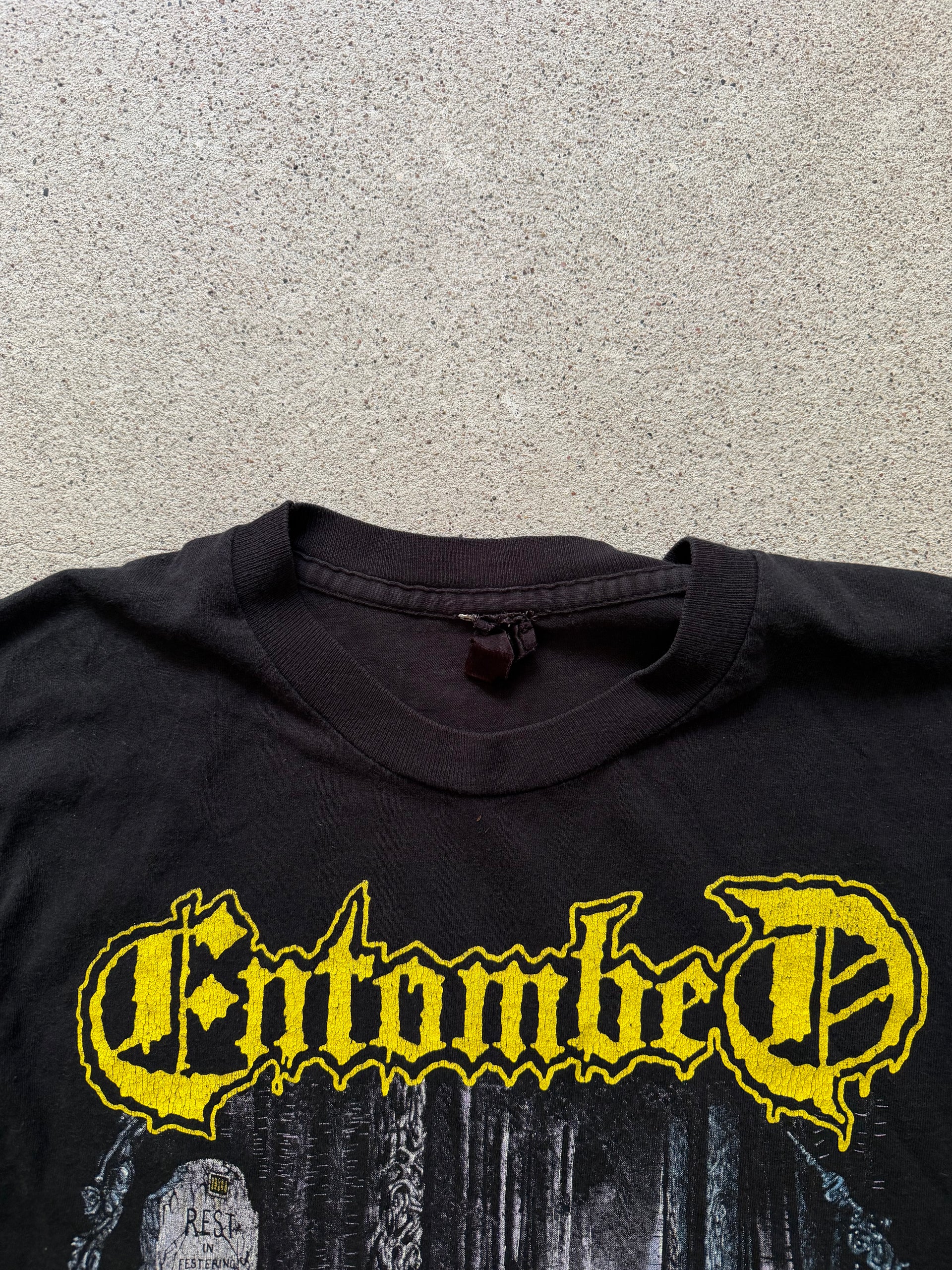 90s Entombed Left Hand Path Tee | Size L