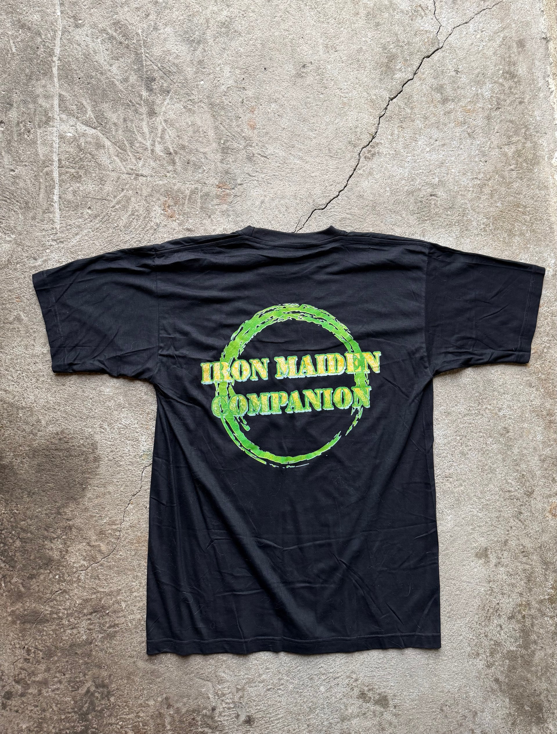00s Iron Maiden Companion Tour T-Shirt | Size XL