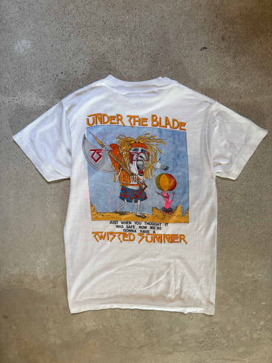 80s Twisted Sister Under The Blade T Shirt | Size M