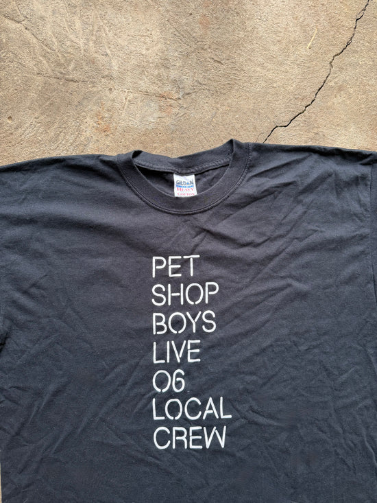 2000s Pet Shop Boys “Live 06” Local Crew T-Shirt | Size XL