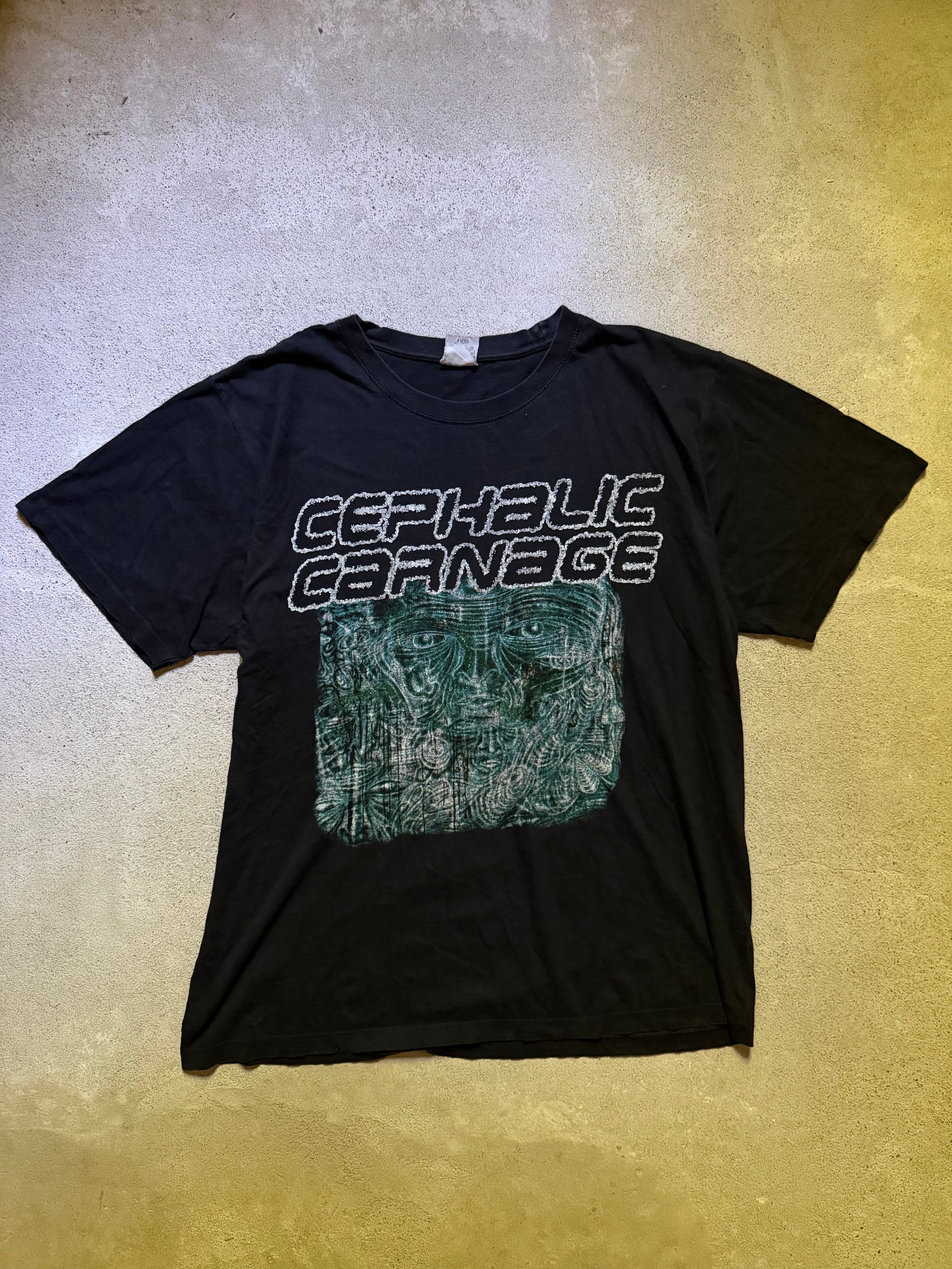 2000s Cephalic Carnage Macabre European Tour Band Tee | Size L