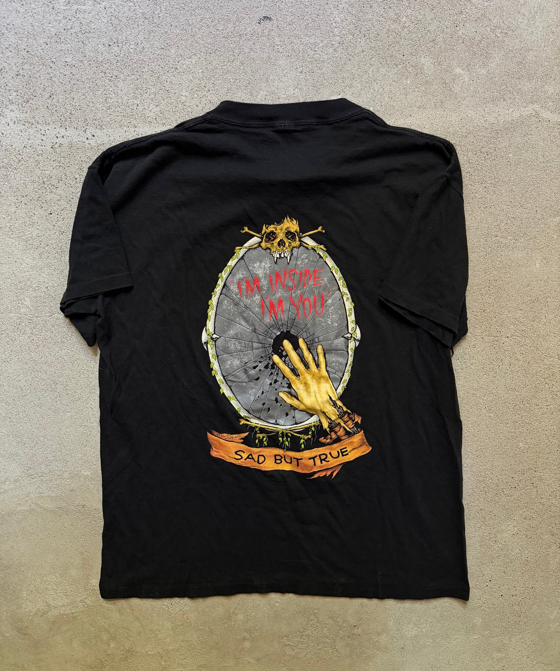 90s Metallica Sad But True Tee | Size L