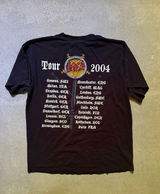 2000s Slayer Tour 2004 Tee | Size M