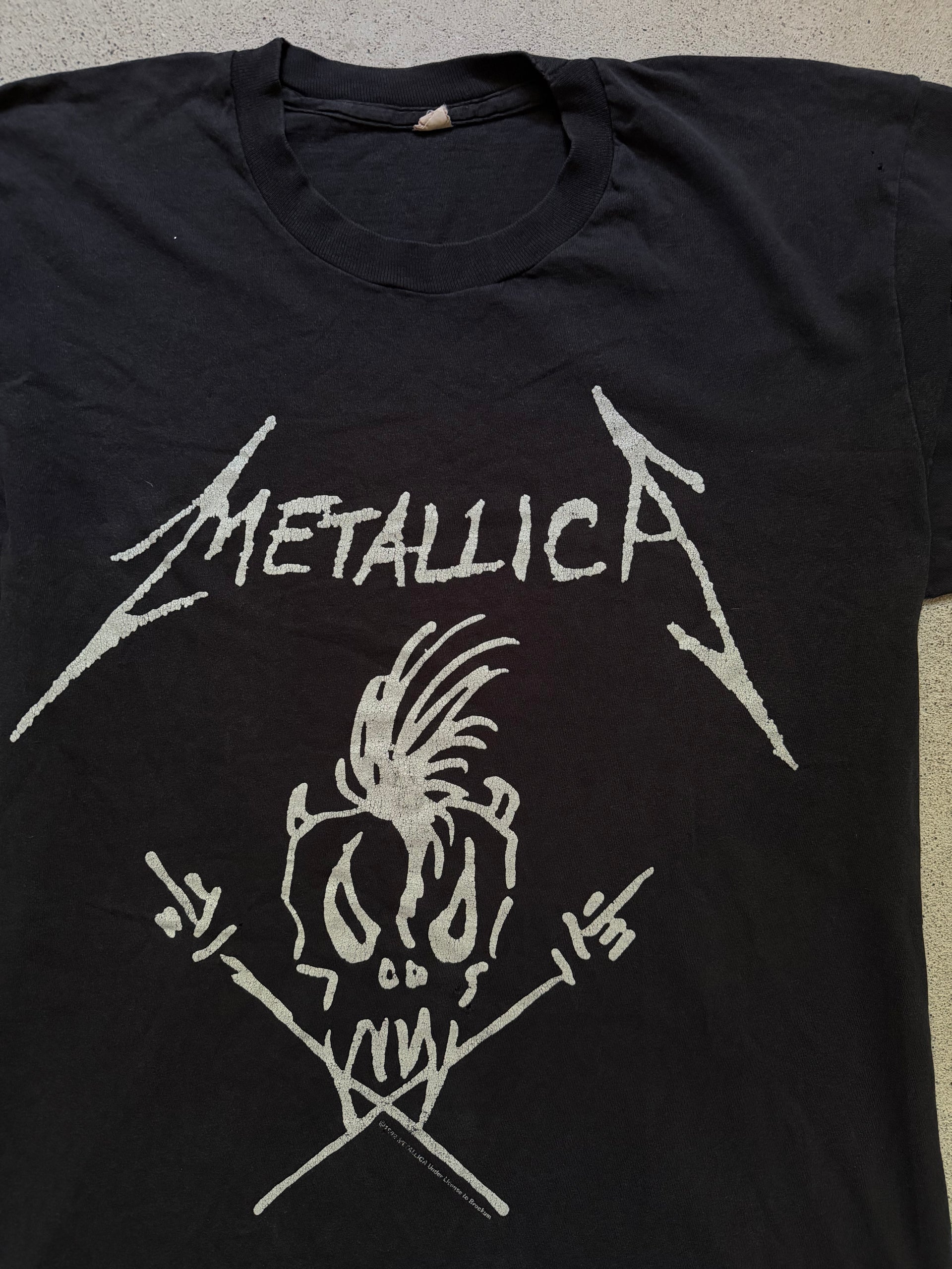 90s Metallica Nowhere Else To Roam Europe 93 Tee | Size XL