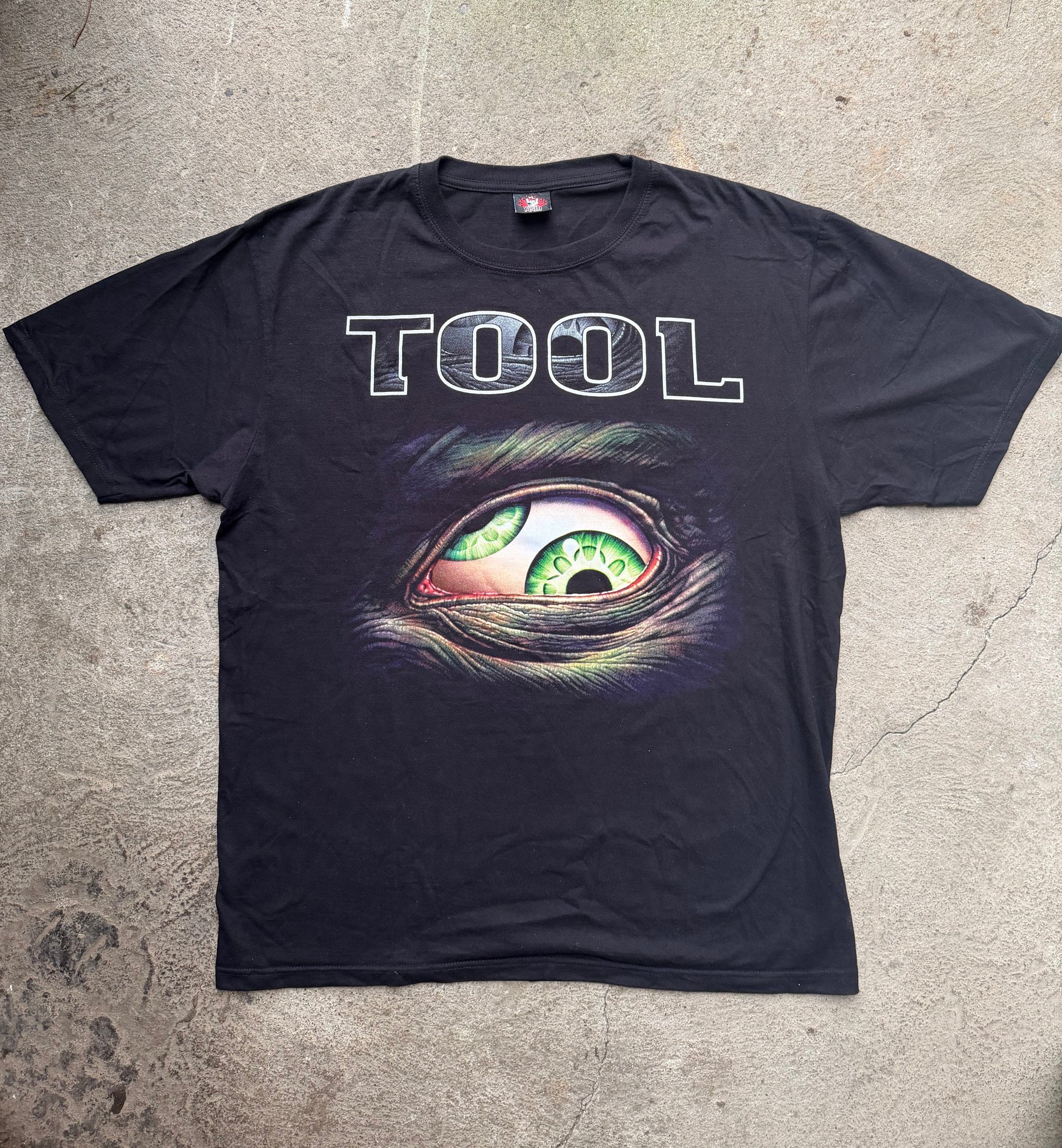 2010s Tool Eye Graphic T-Shirt | Size XL