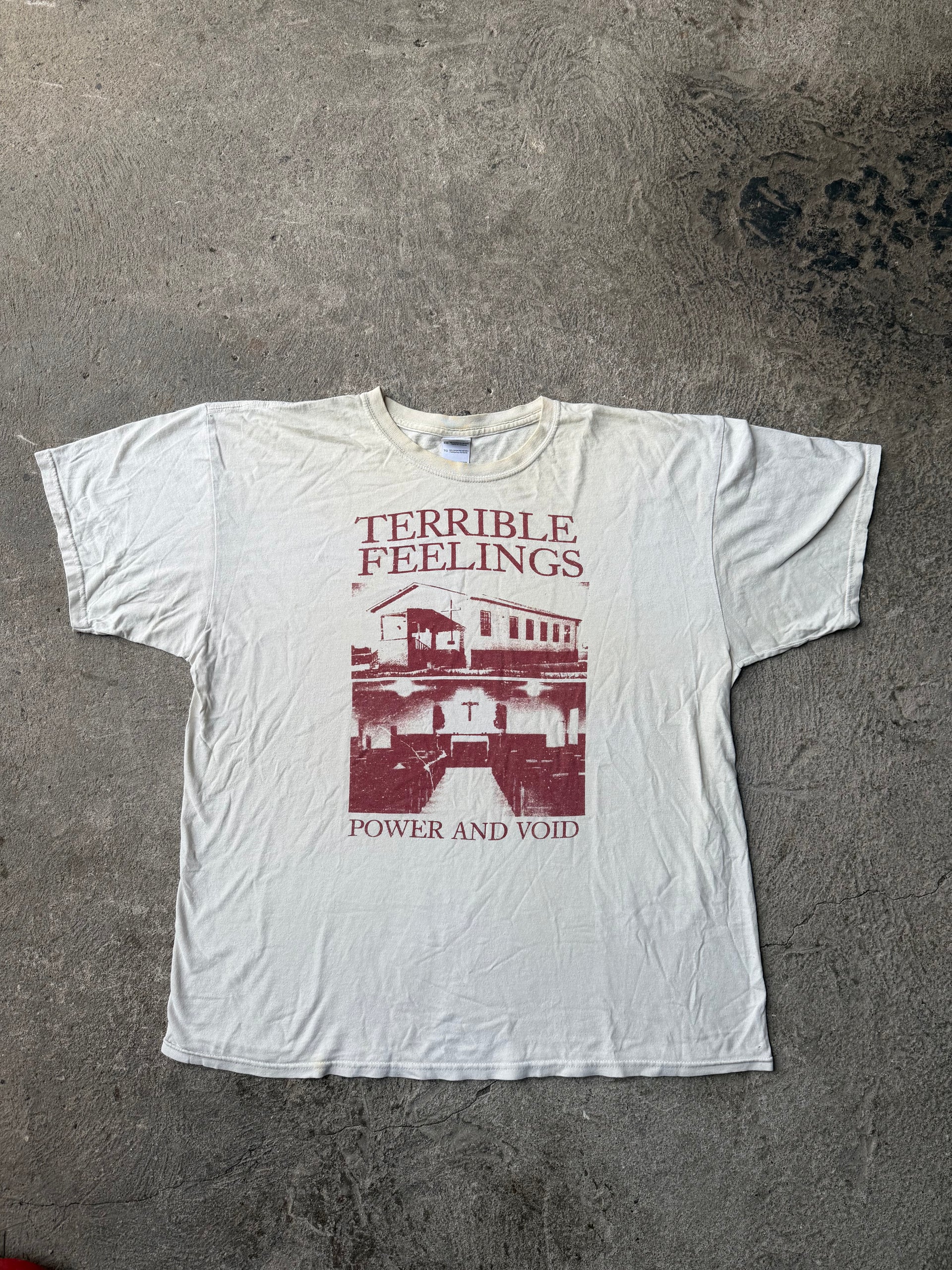 2010s Terrible Feelings Power and Void Tee | Size XL