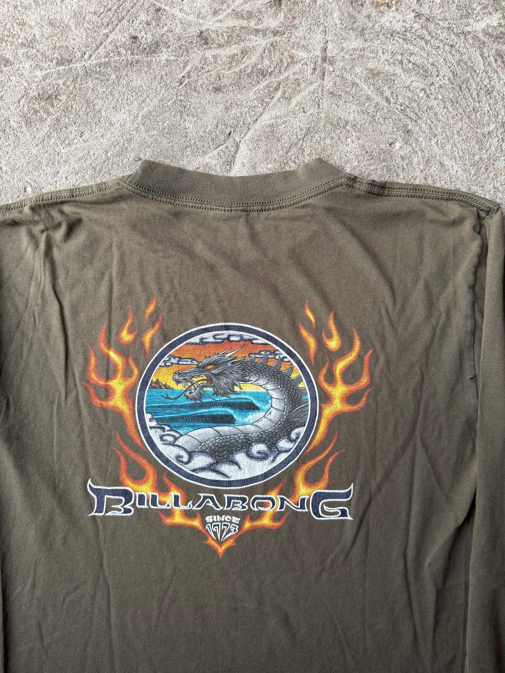 00s Billabong Dragon Longsleeve | Size M