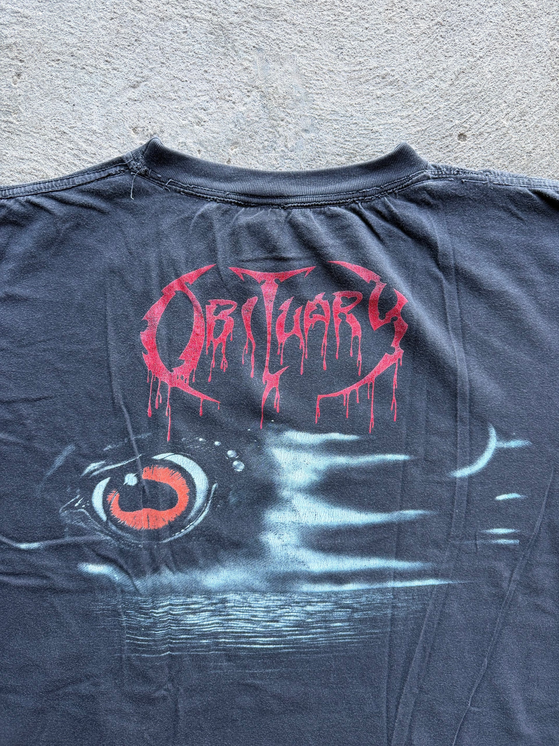 Obituary Cause of Death 1990 Vintage Tee | Size XL