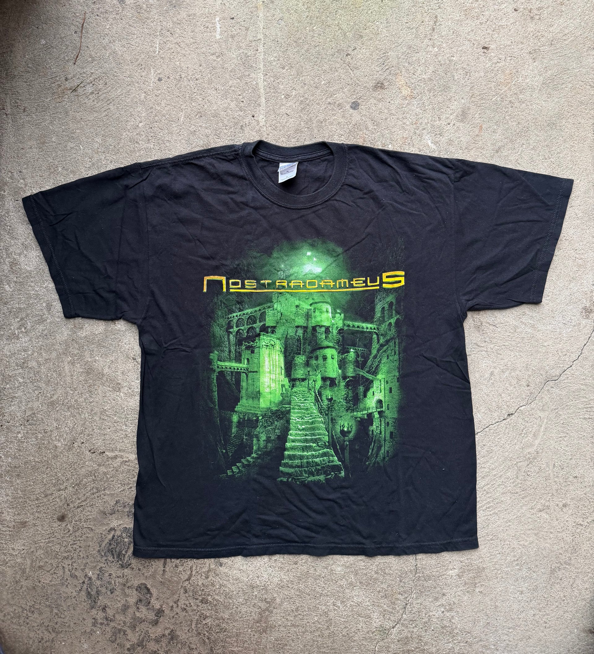 00s Nostradameus “Death by My Side” Band T-Shirt | Size XL