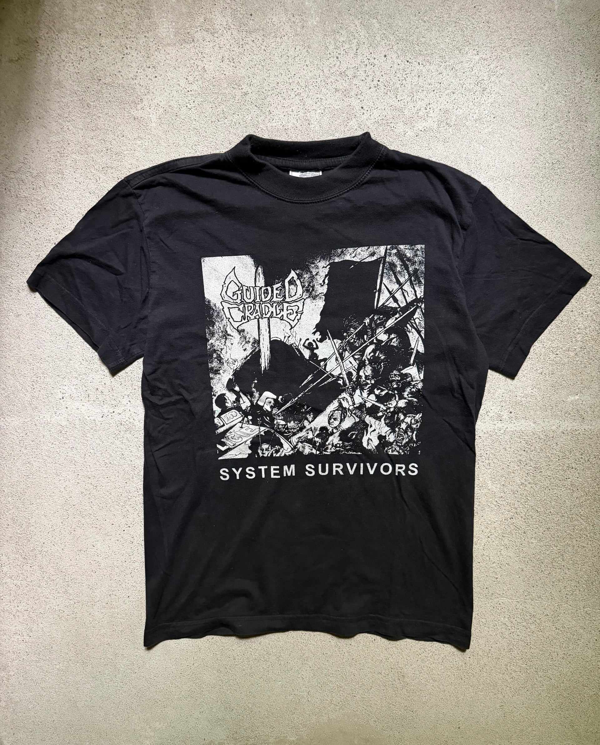 2000s Guided Cradle “System Survivors” T-Shirt | Size S