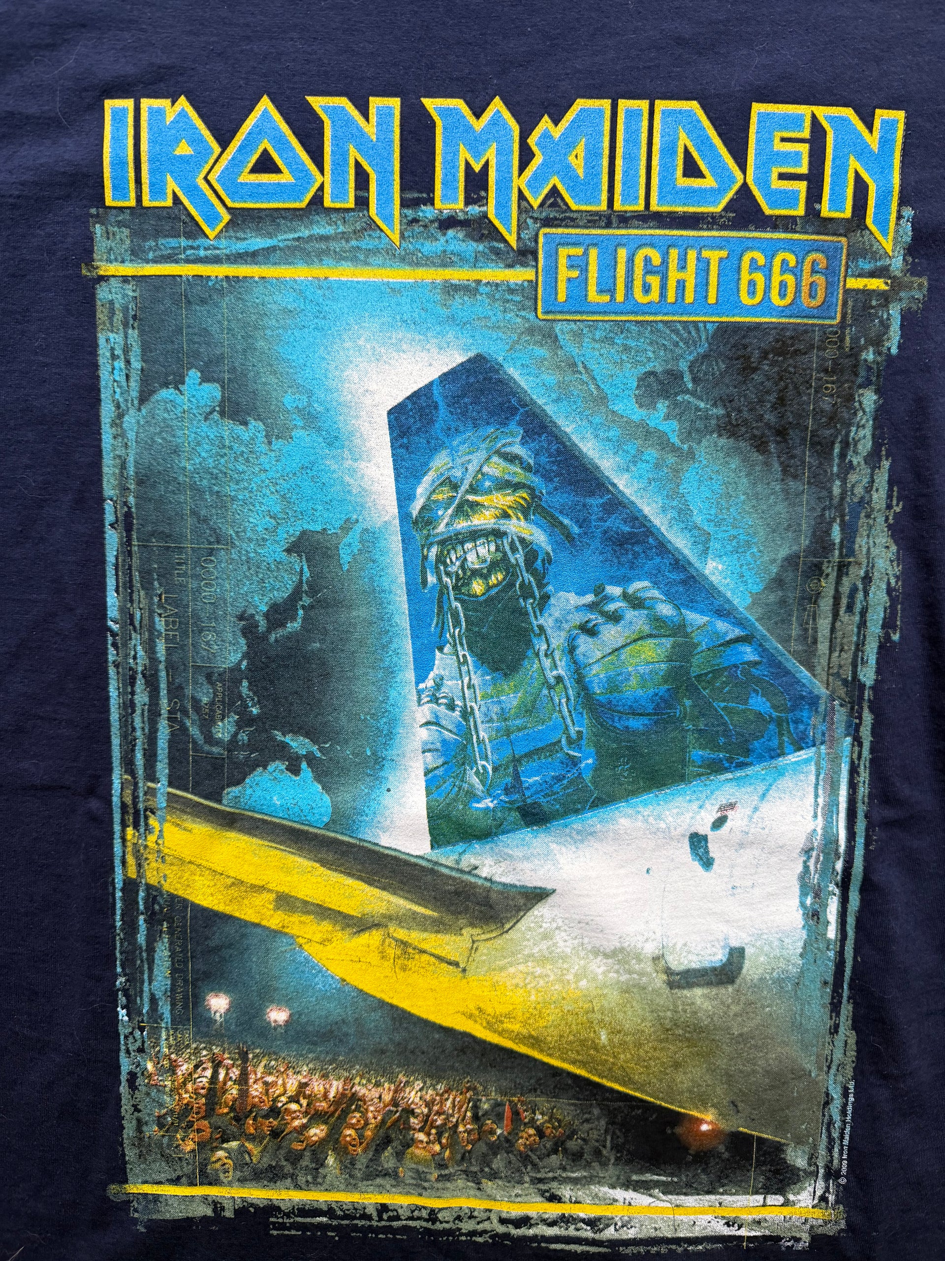 00s Iron Maiden “Flight 666” Tour T-Shirt | Size XL