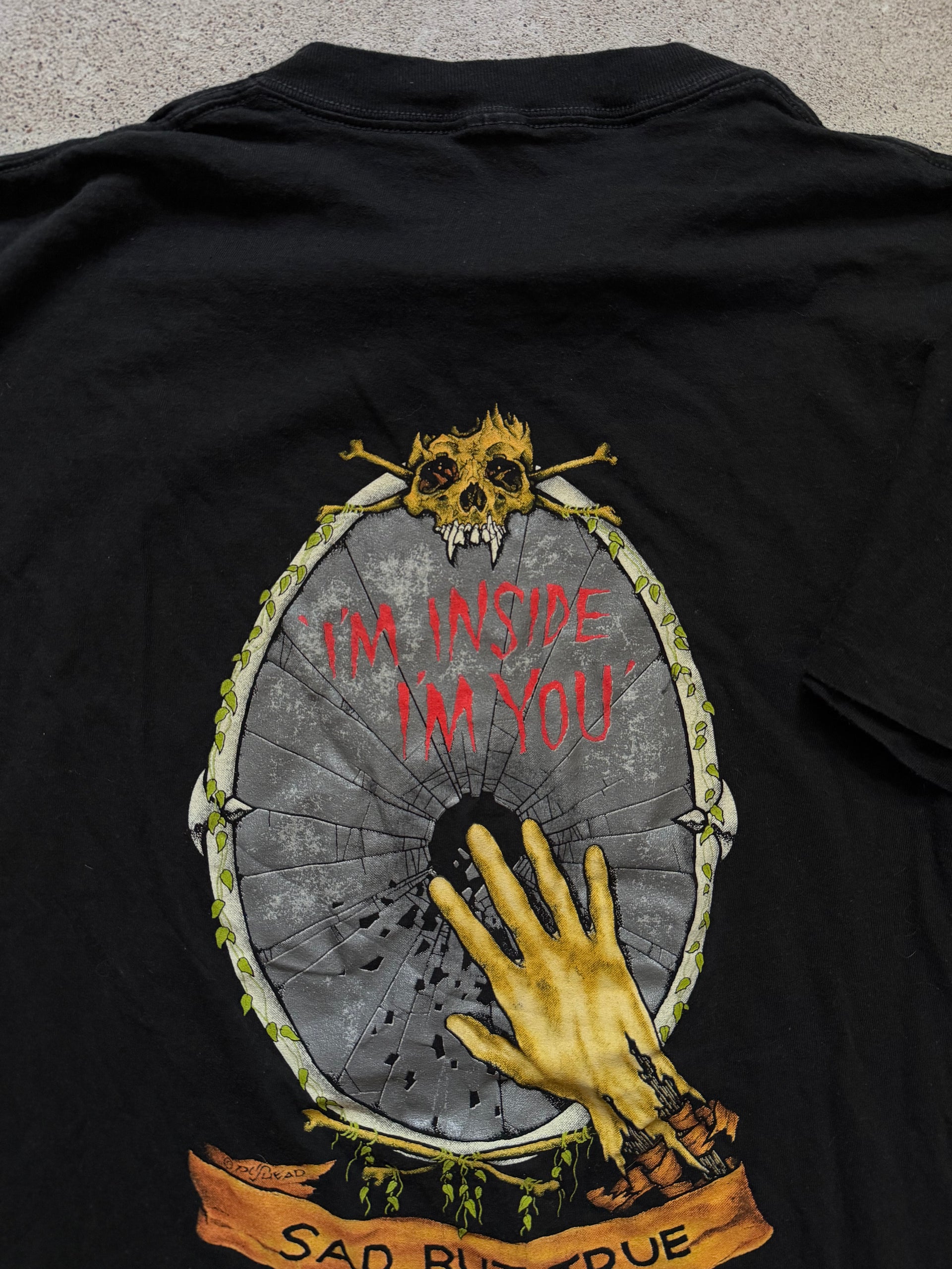 90s Metallica Sad But True Tee | Size L