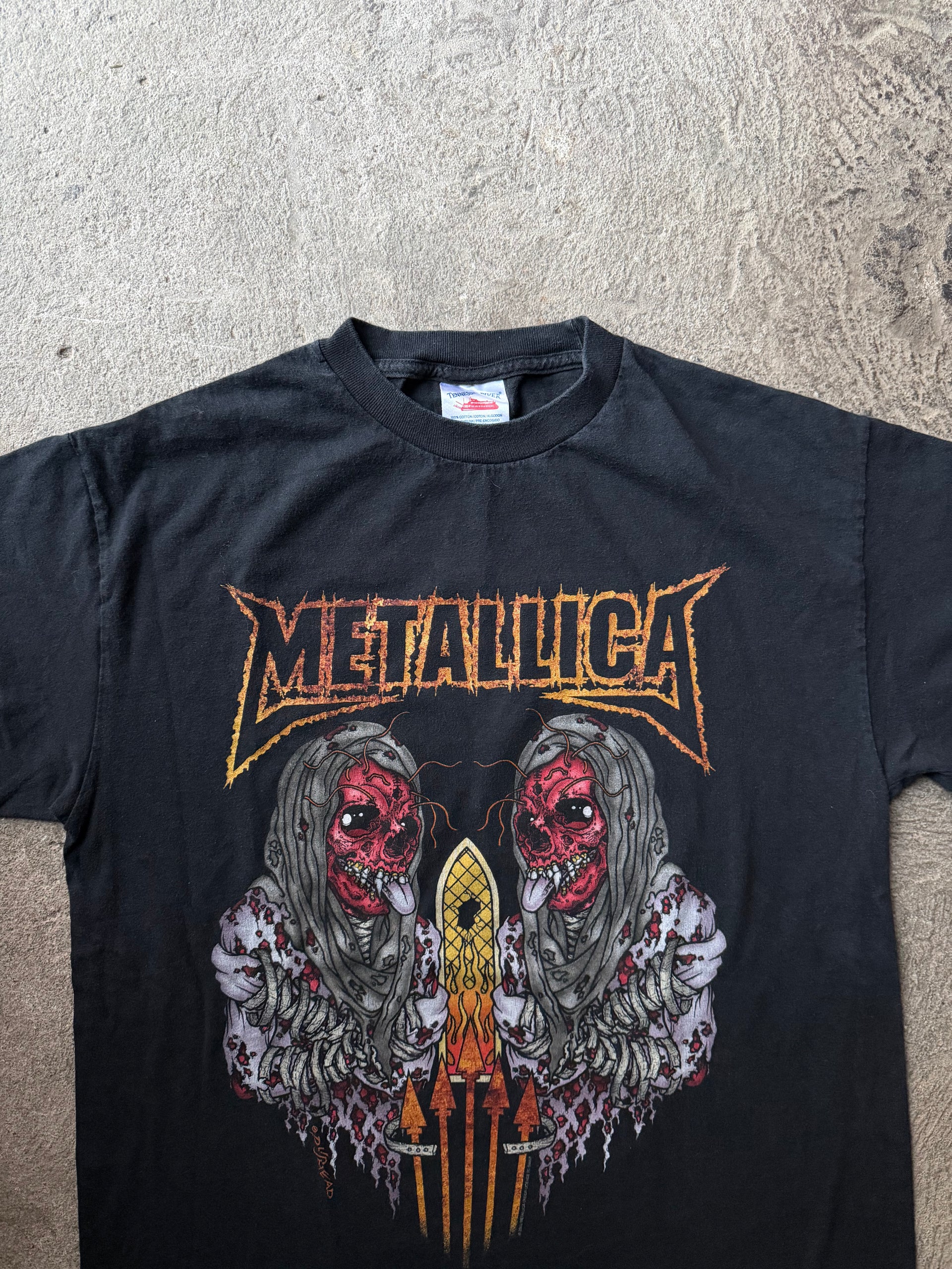 2000s Metallica Summer Sanitarium 2003 Tour Tee | Size L
