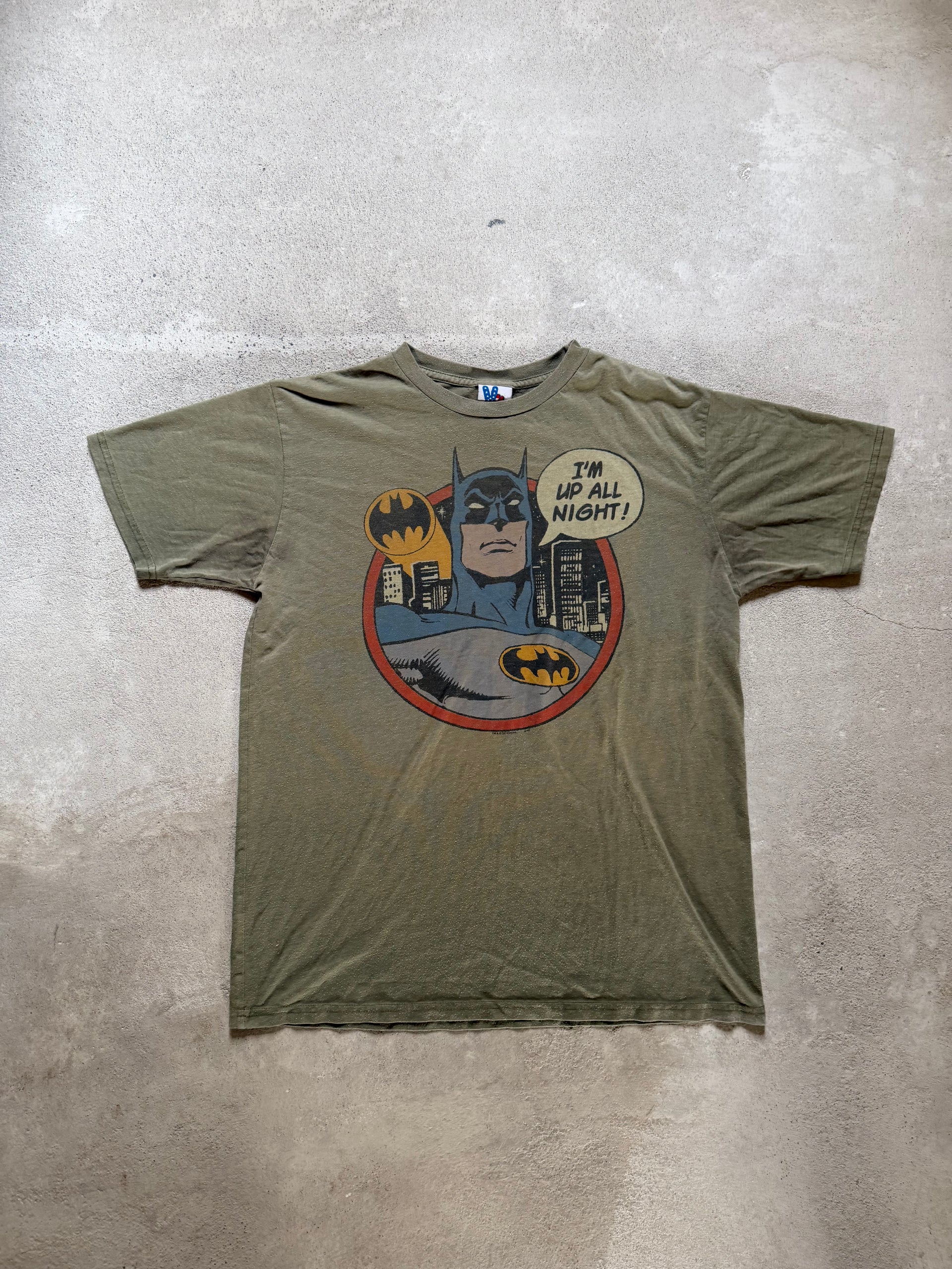 00s Batman “I’m Up All Night” Tee | Size M