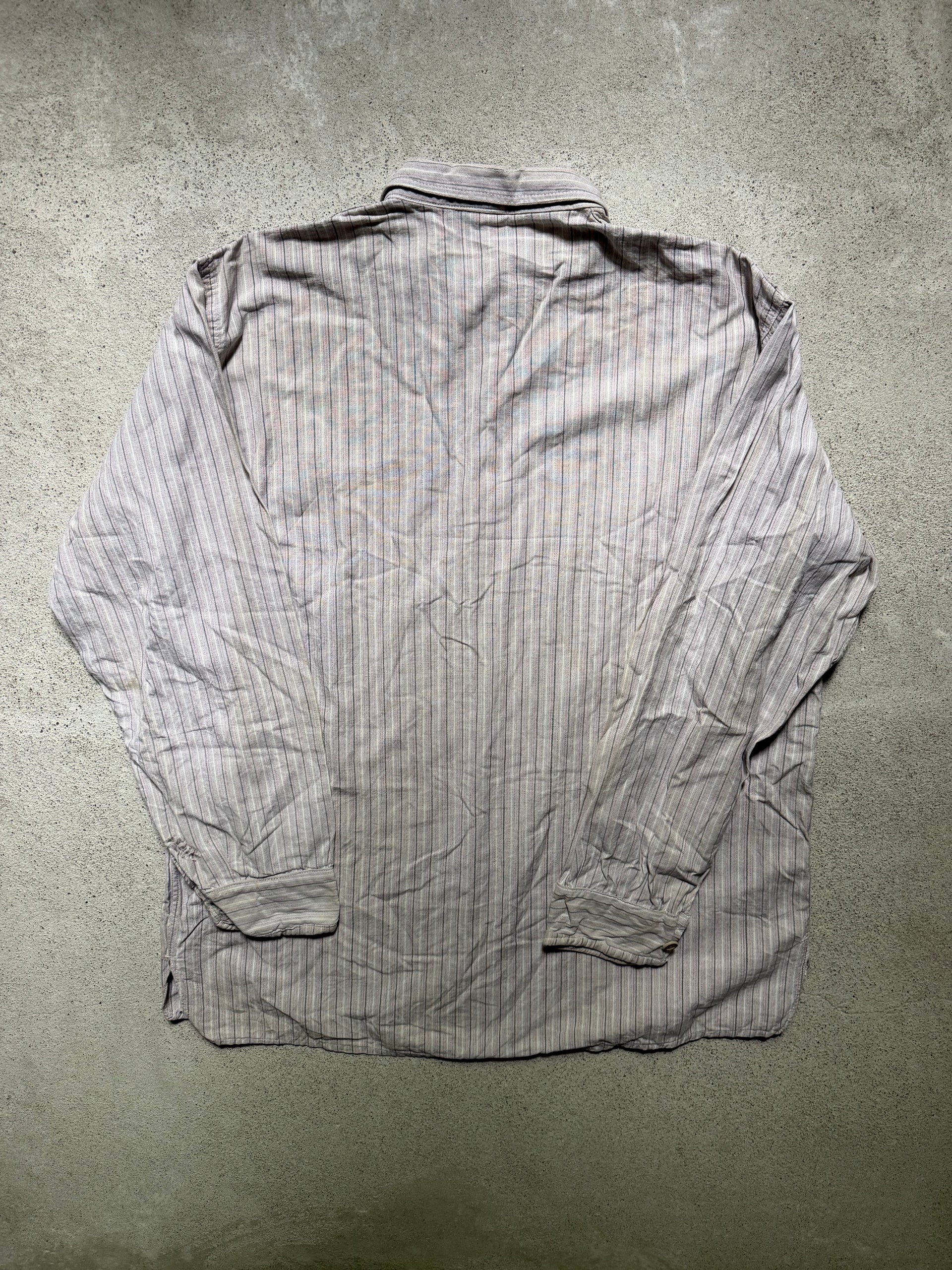 1940s Slitman Swedish Work Shirt | Size L
