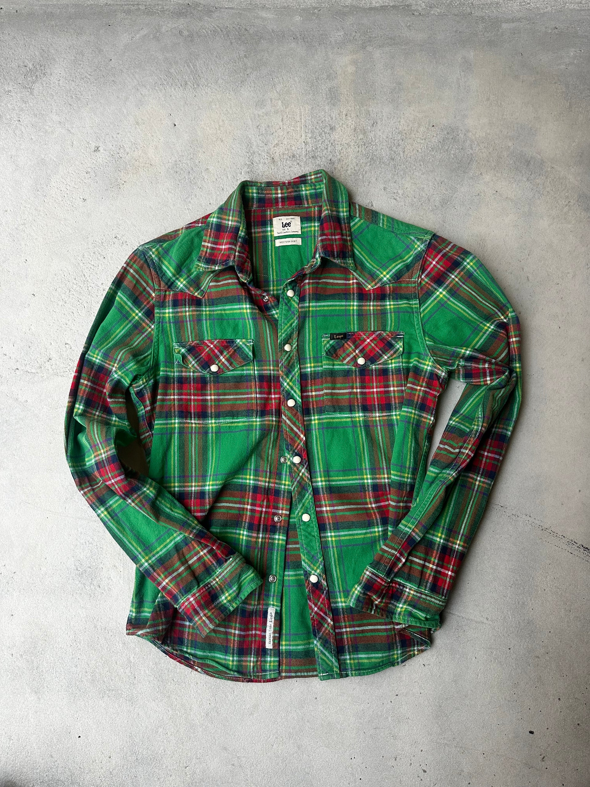VINTAGE WESTERN LEE SHIRT (SIZE S)