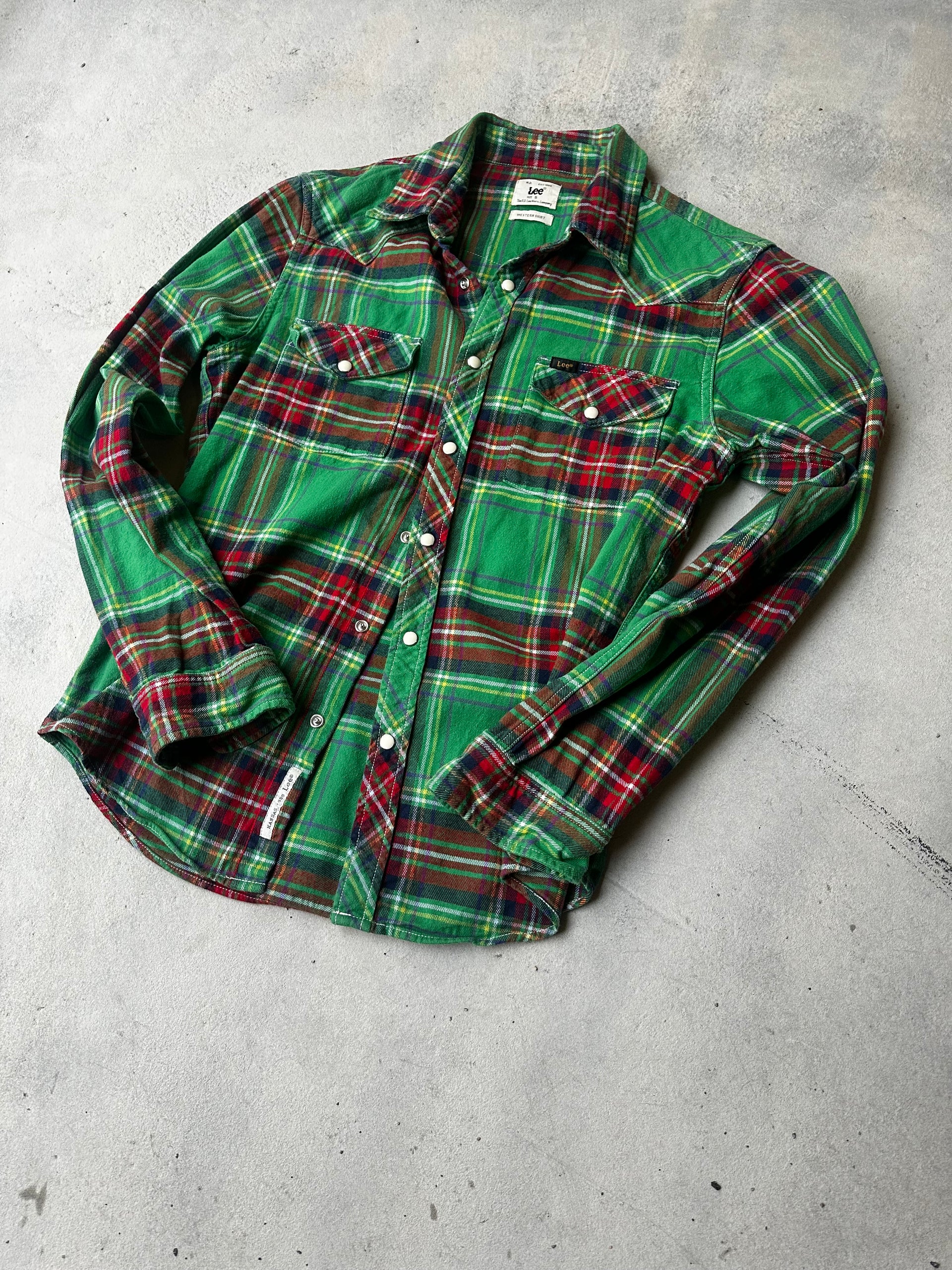VINTAGE WESTERN LEE SHIRT (SIZE S)