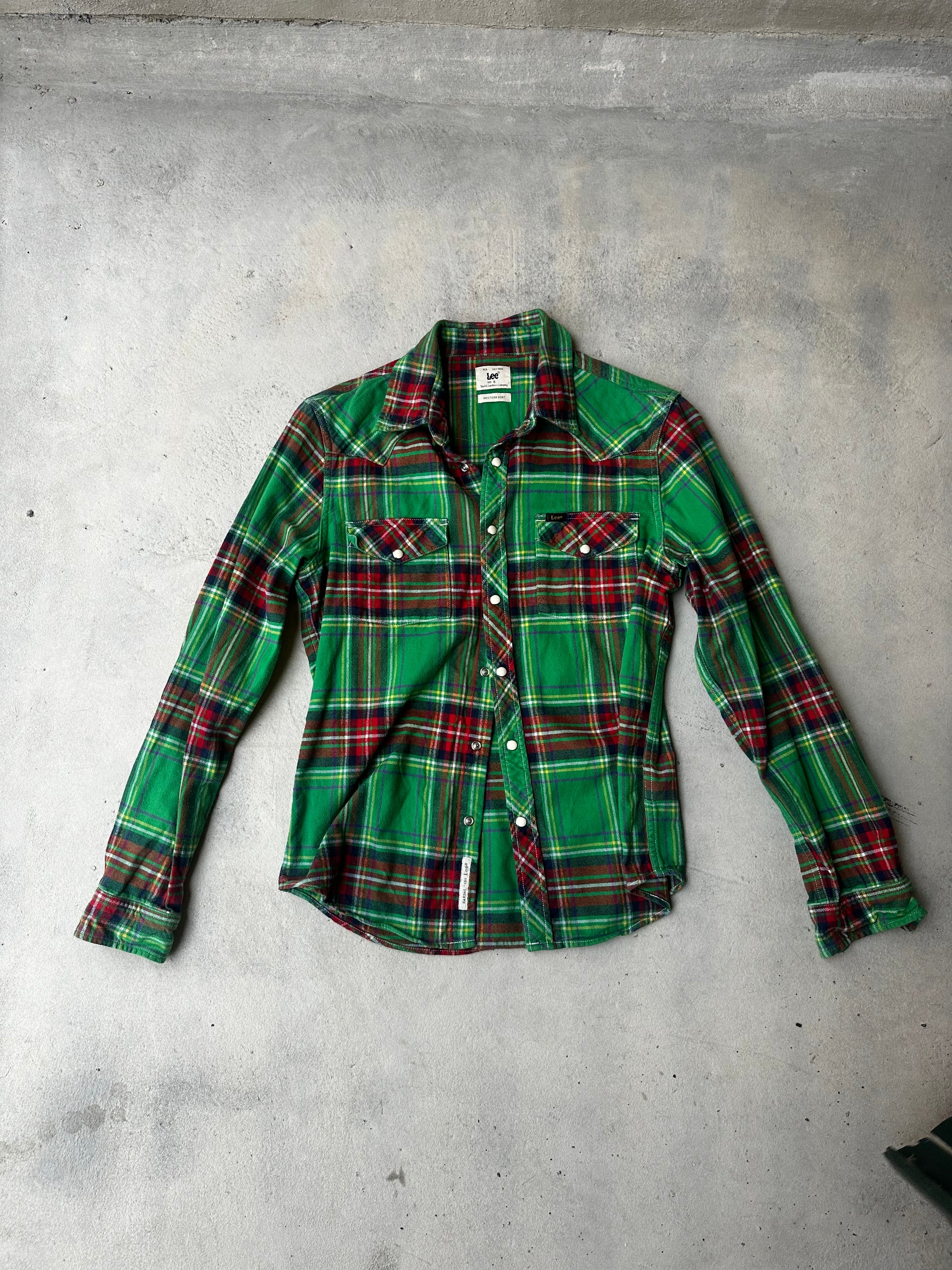 VINTAGE WESTERN LEE SHIRT (SIZE S)