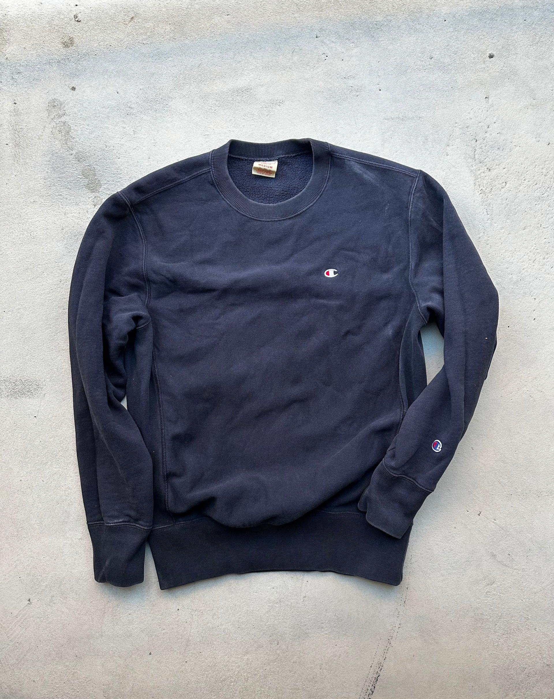 Champion Reverse Weave sweatshirt in navy blue