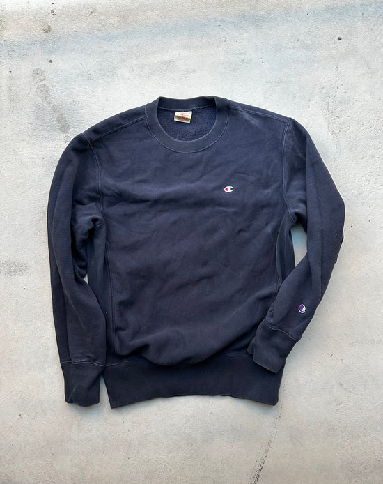 Champion Reverse Weave sweatshirt in navy blue