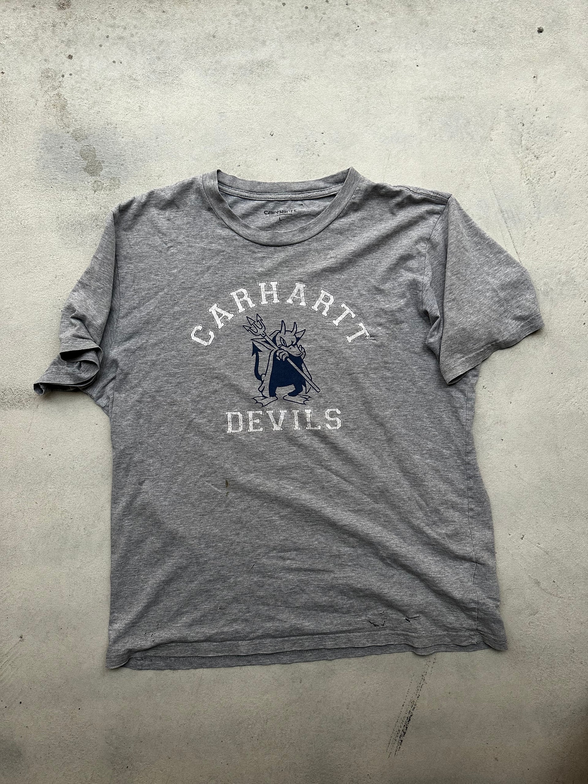 CARHARTT DEVILS TEE (SIZE L)