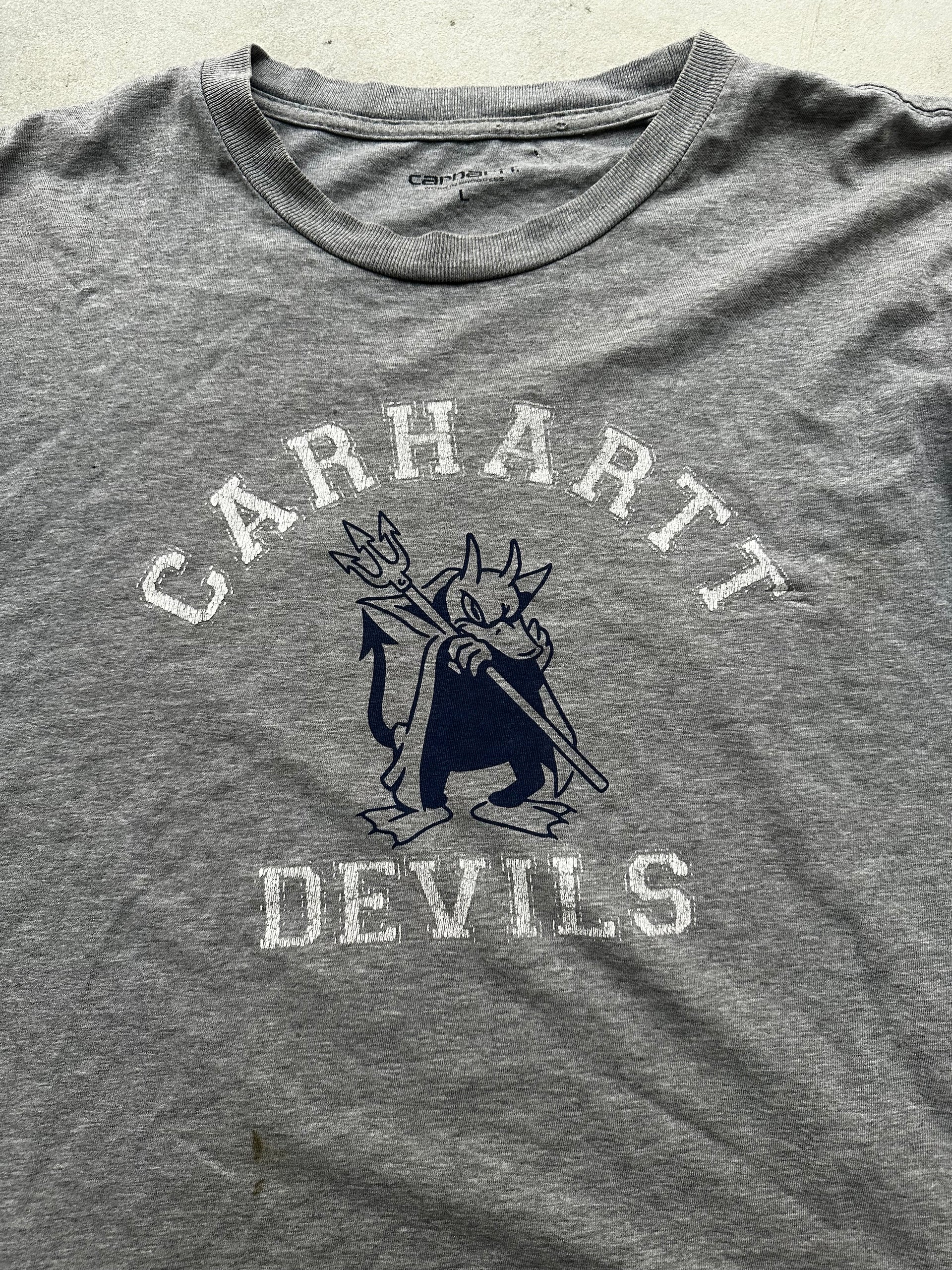CARHARTT DEVILS TEE (SIZE L)