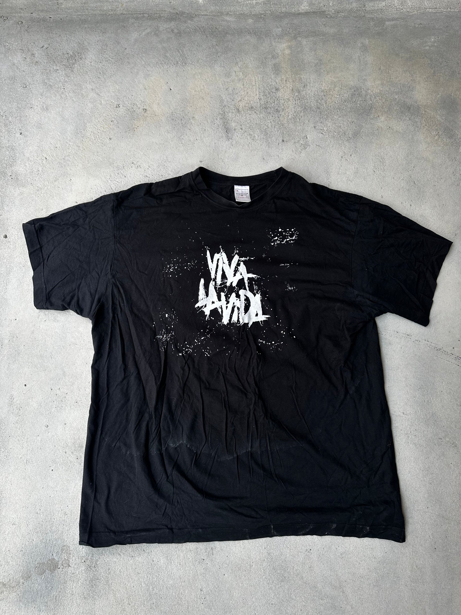 COLDPLAY MERCH VIVA LA VIDA TOUR (SIZE XL)