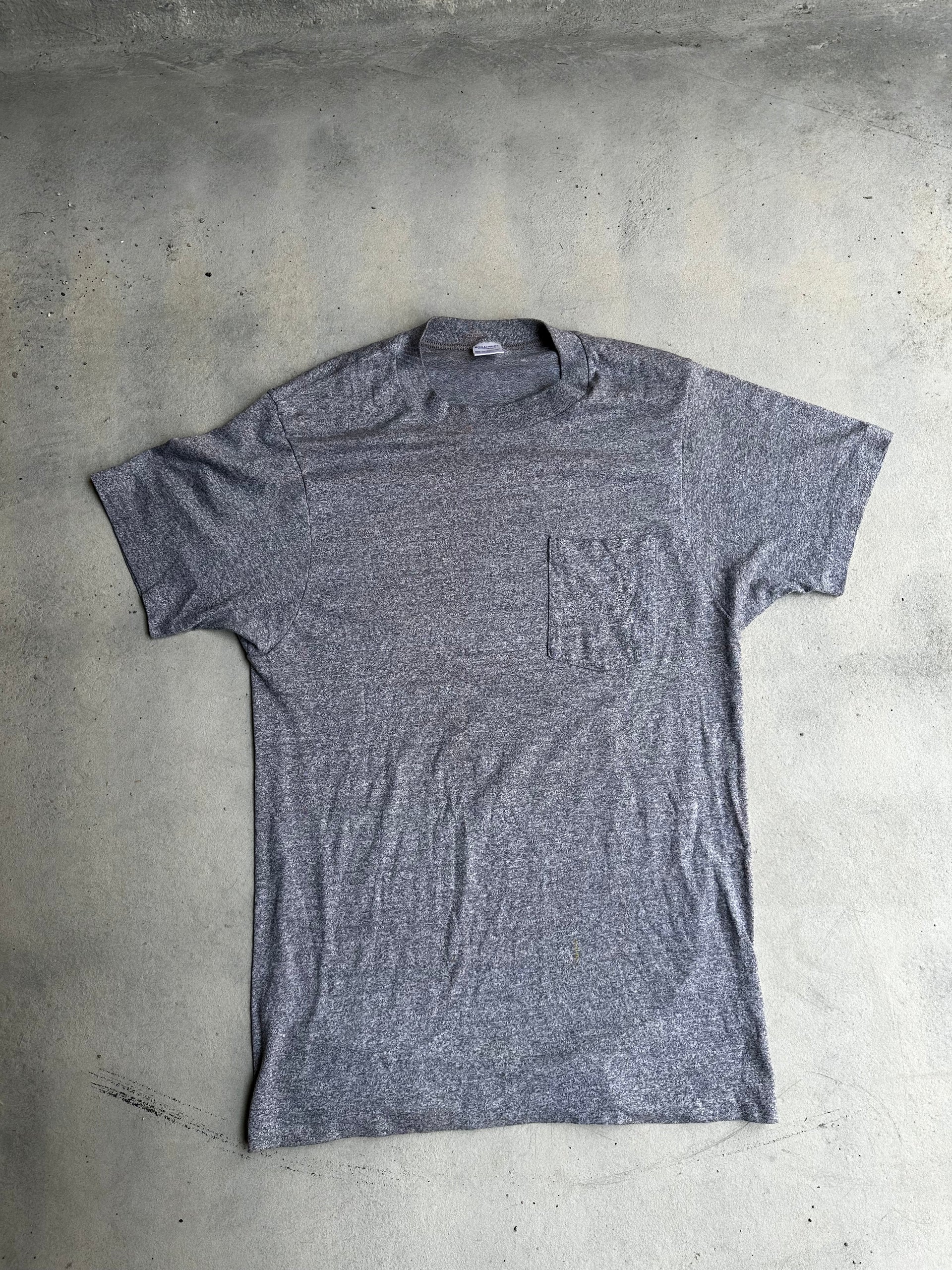 JC PENNEY pocket tee single stitched (SIZE S)