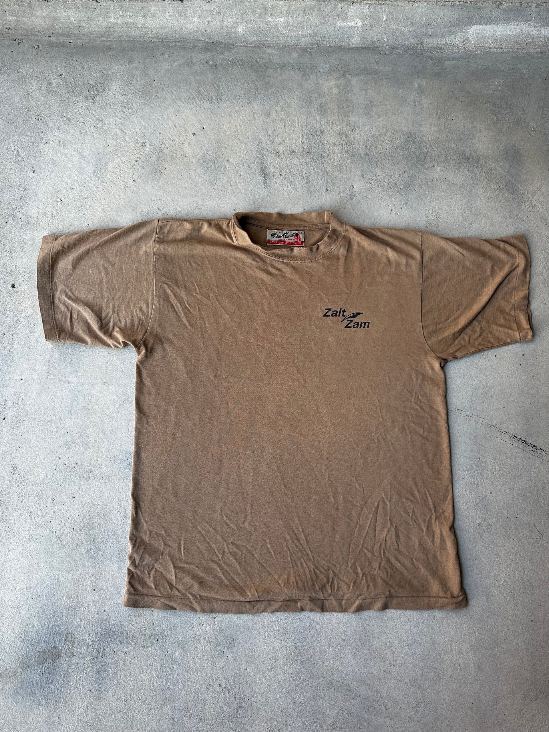 Rare Zalt Zam fishing brand T-shirt from the 90s.
