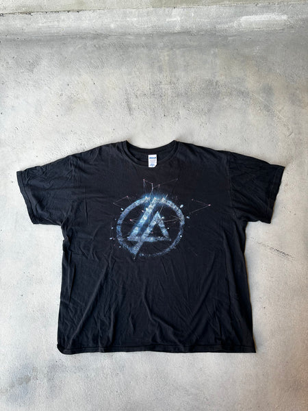 Linkin Park Smoke Logo T-shirt zwart XXL 100% katoen Band merch, Bands, Duurzaamheid
