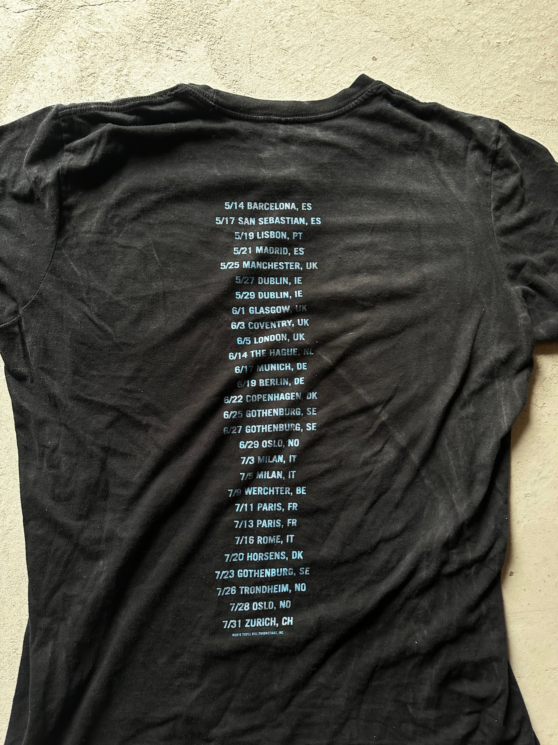 Bruce Springsteen & The E Street Band “The River Tour” 2016 T-Shirt (Size L)