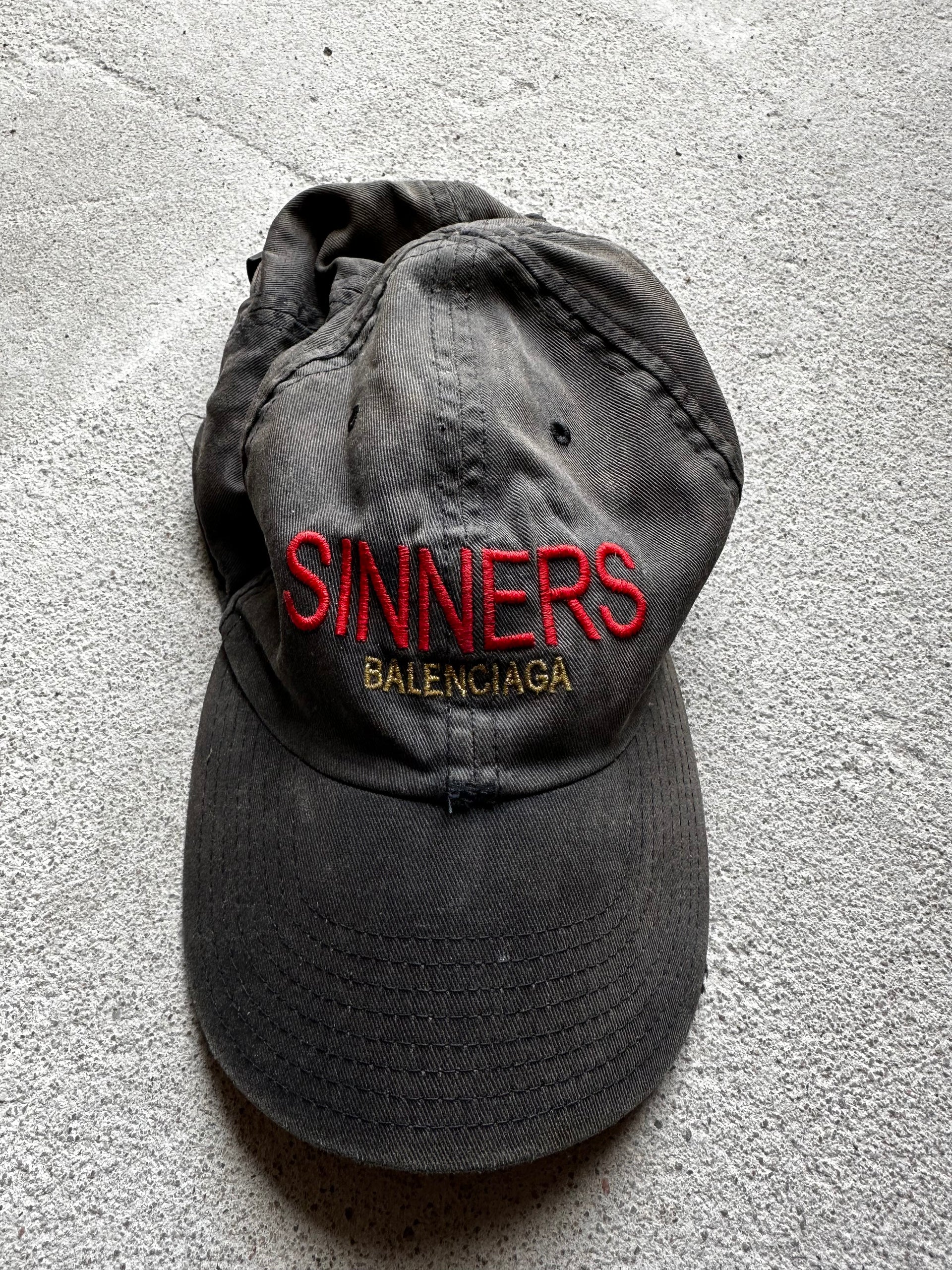 Rare Vintage Balenciaga Sinners cap