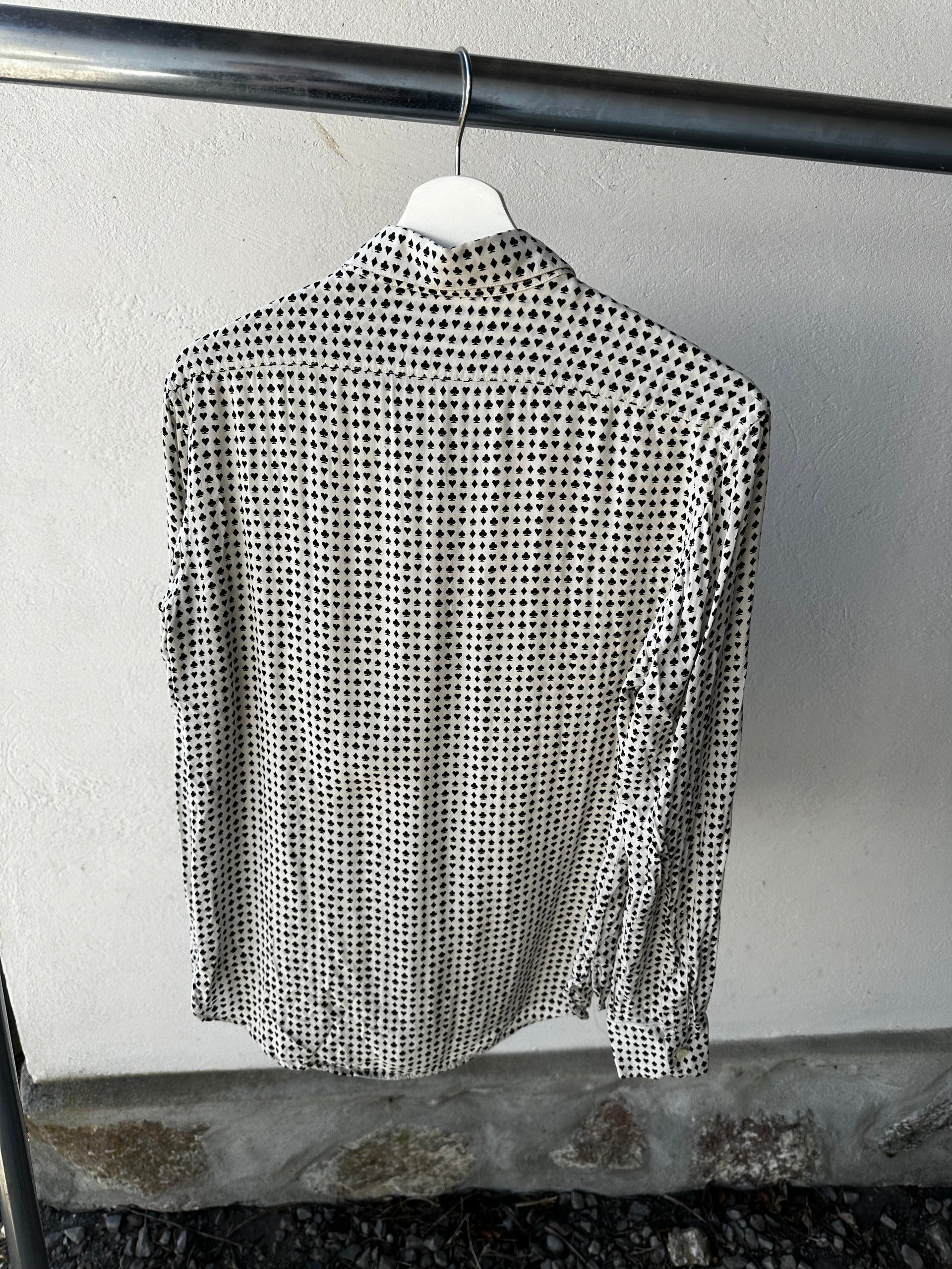 Saint Laurent SS16 button-up herrskjorta och ikonisk passform