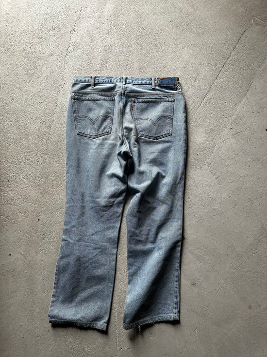 1980s Levi’s 505 Orange Tab Faded denim